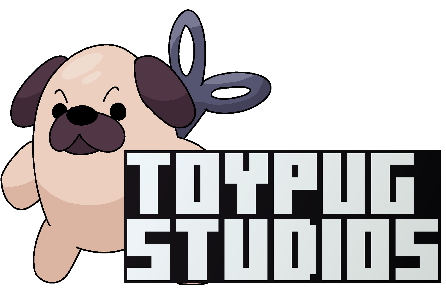 Toy Pug logo